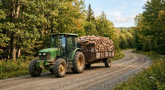 Укладка дров в Софрине, улица Кооперативная, 28